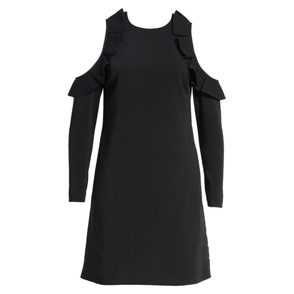 TED BAKER | Cold Shoulder Dress | Size 1 - Picture 3 of 11